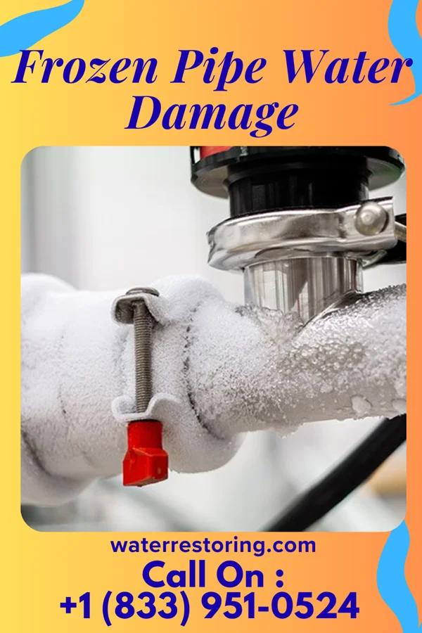 Frozen Pipe Water Damage in Morrisville, PA